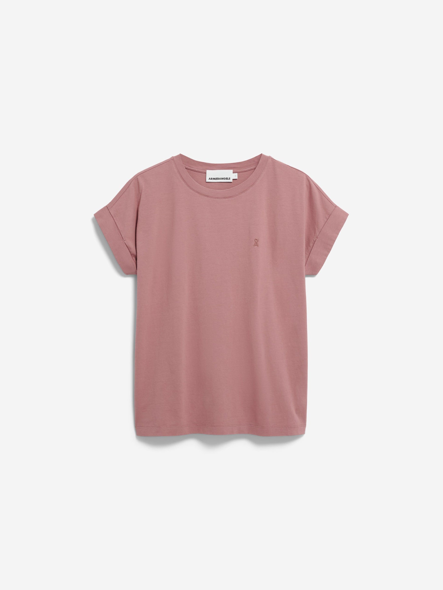 T-Shirt Idaara light berry Armedangels