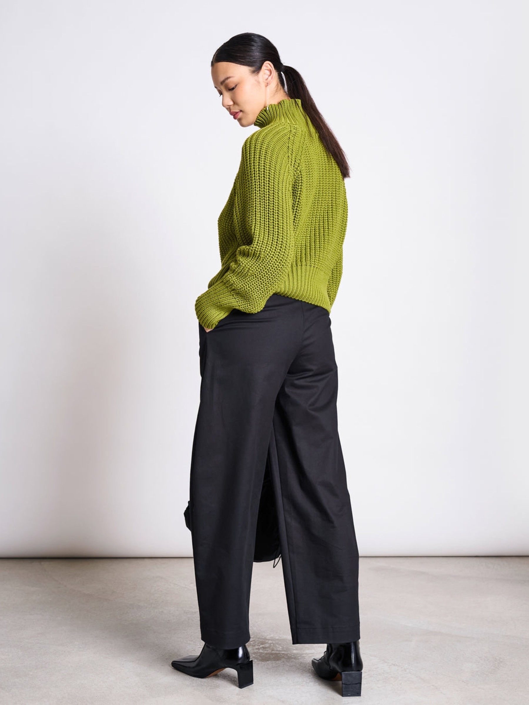 Pullover Jumper Ola mossy pear Jan 'n June