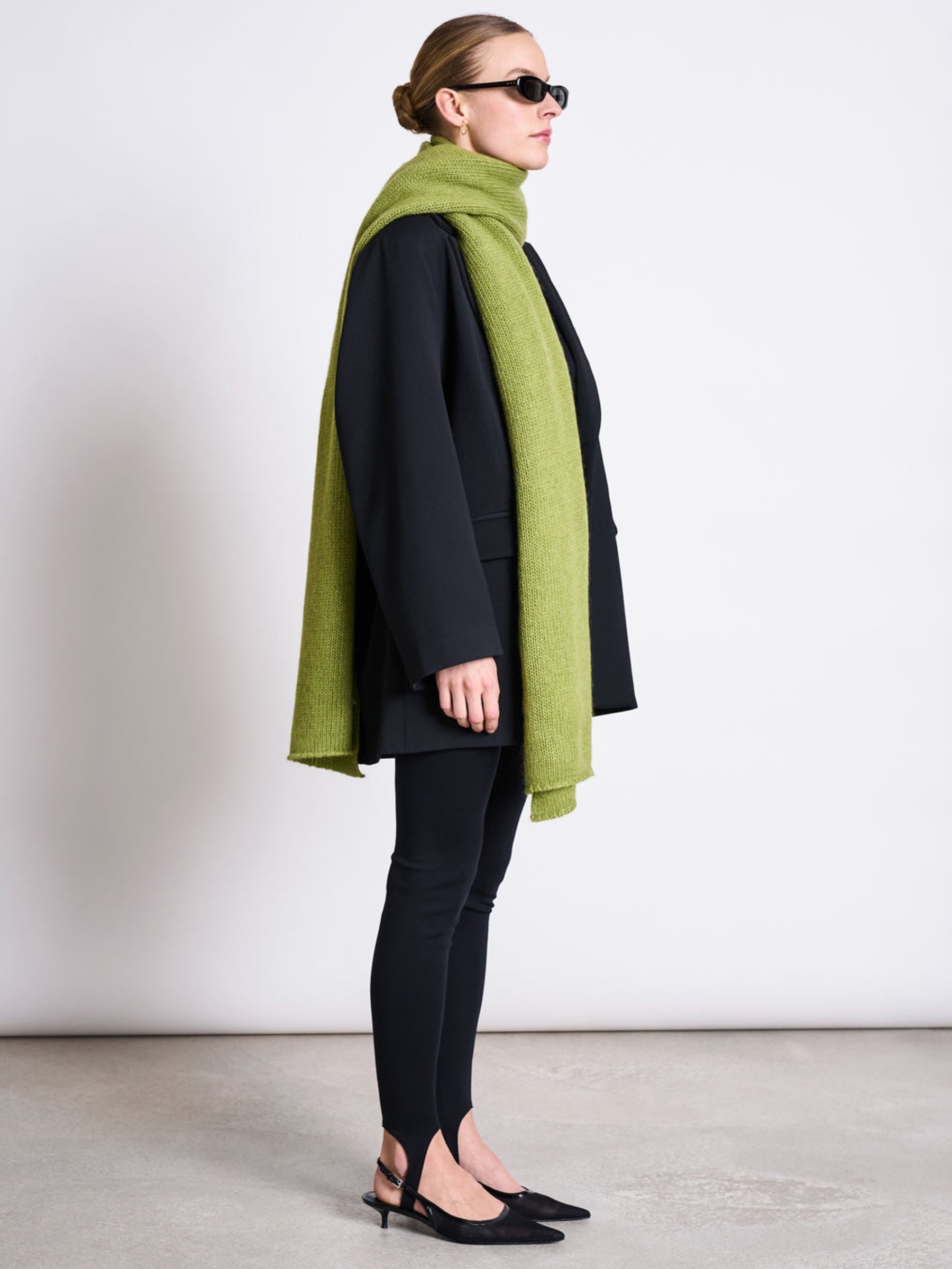 Schal Avak Knit Scarf mossy pear Jan 'n June