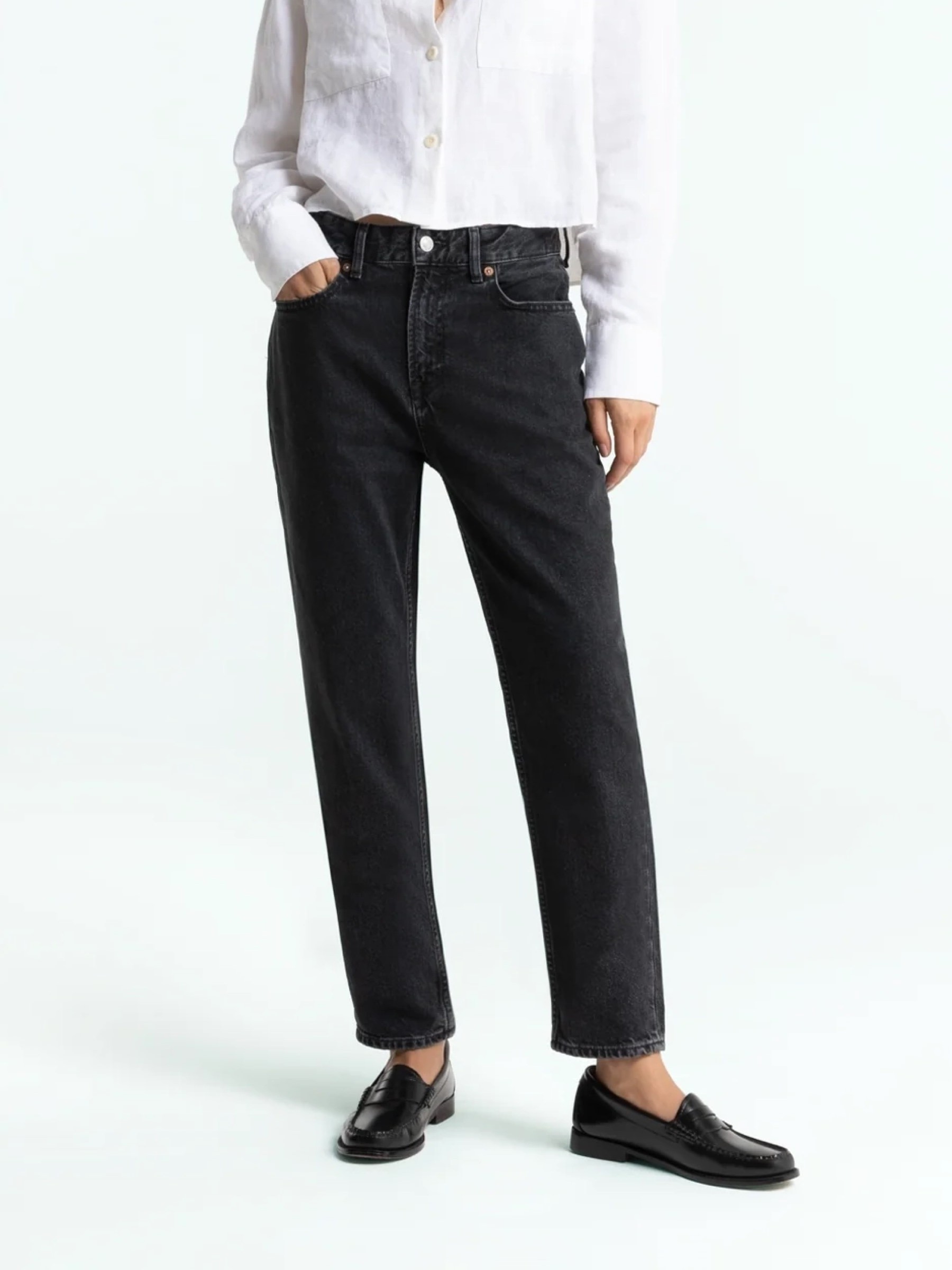 Jeanshose Caroline holo grey used Kings of Indigo – K.O.I.