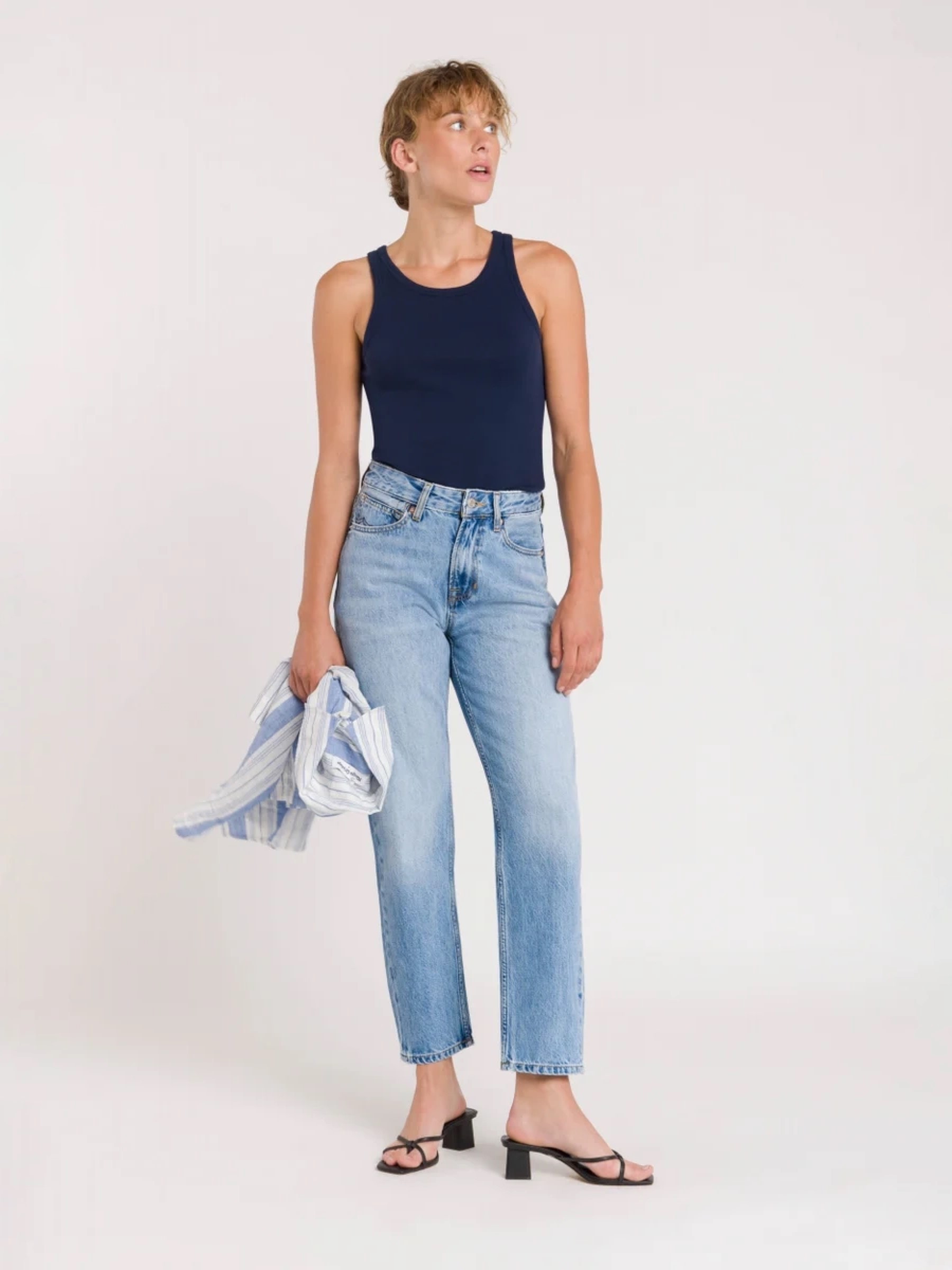 Jeanshose Caroline blue reef super light used Kings of Indigo – K.O.I.