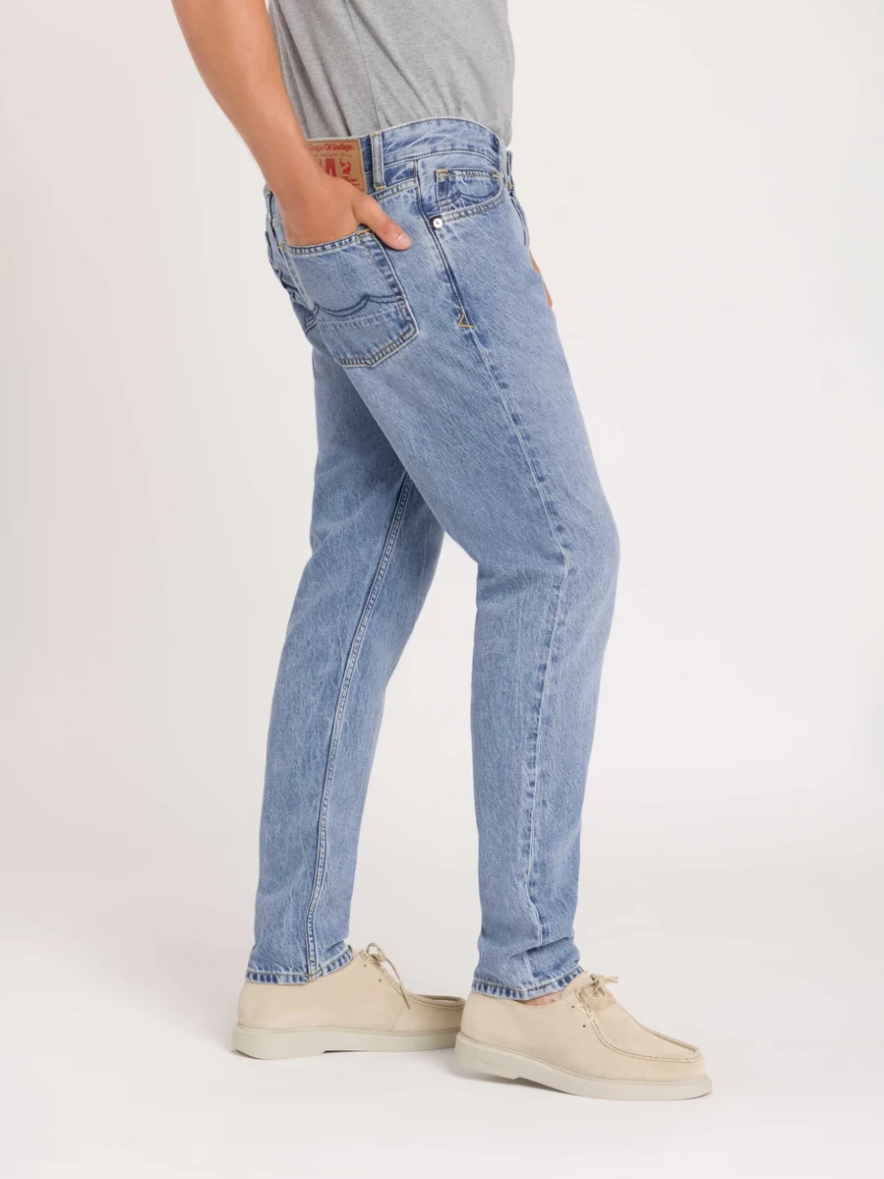Jeanshose Jerrick cindy mid used Kings of Indigo – K.O.I.