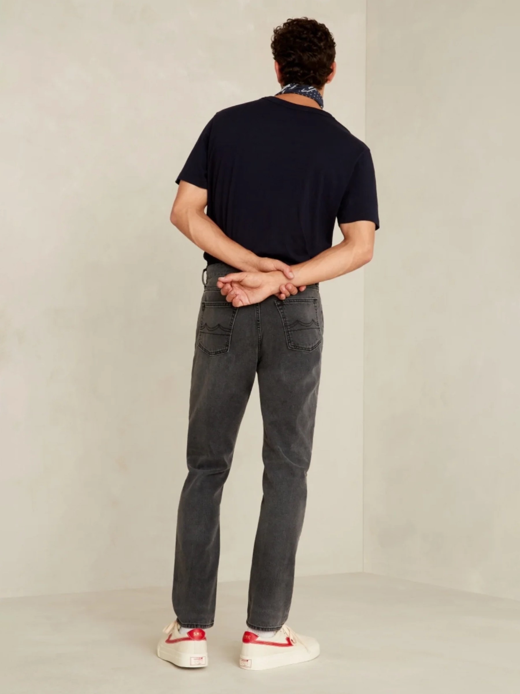 Jeanshose Jerrick holo grey worn Kings of Indigo – K.O.I.
