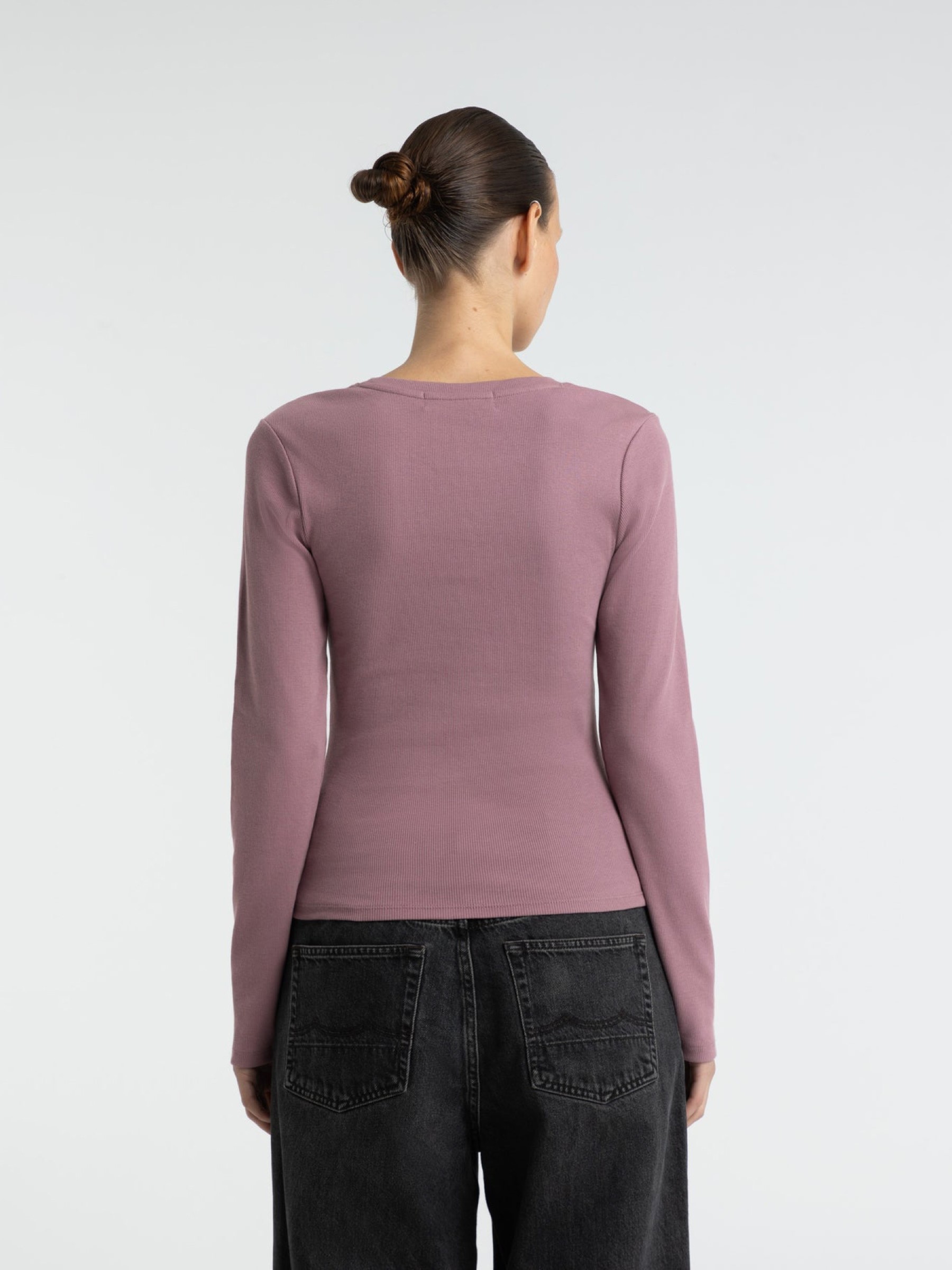 Longsleeve Daigo wistful mauve Kings of Indigo – K.O.I.