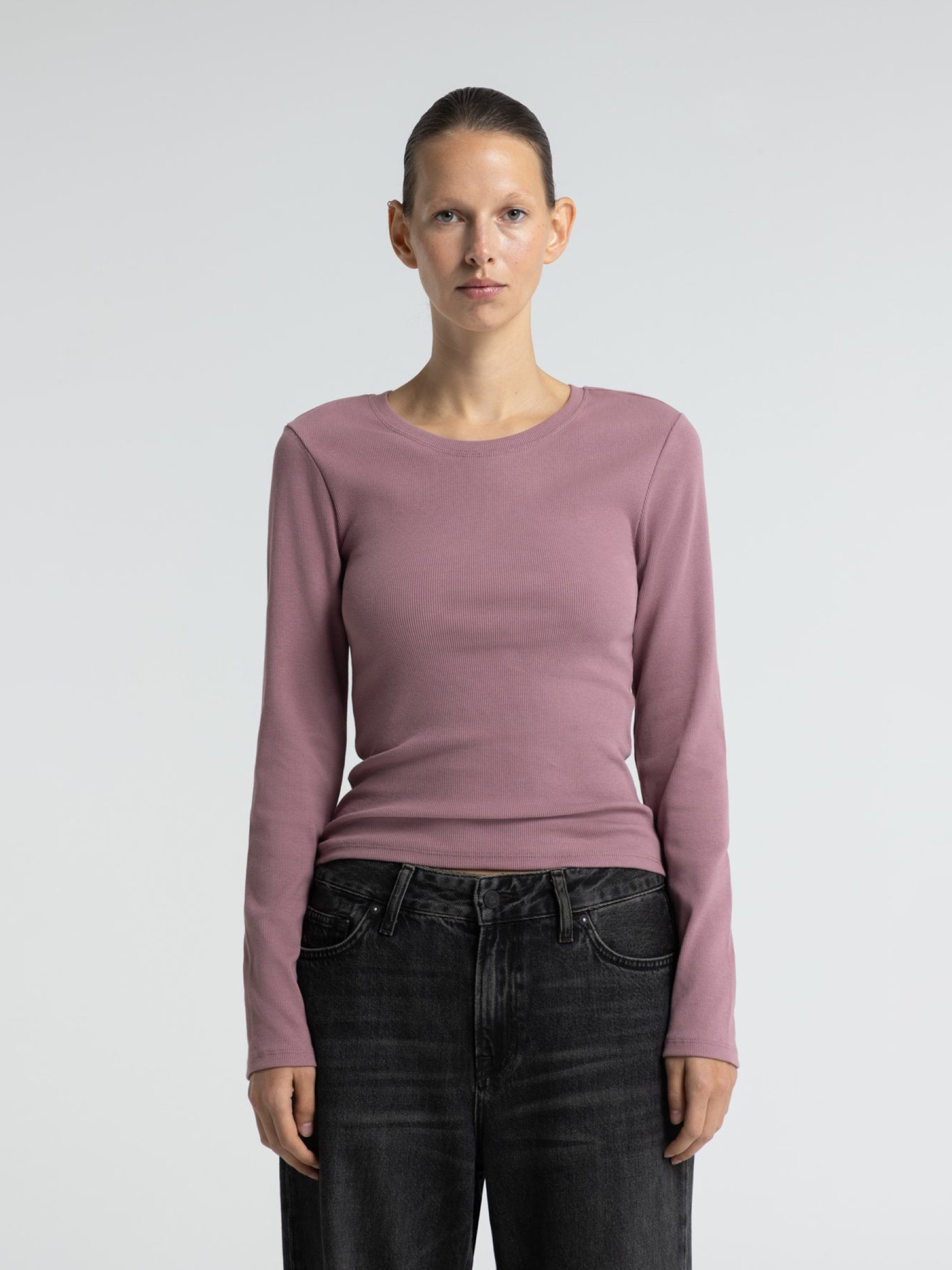 Longsleeve Daigo wistful mauve Kings of Indigo – K.O.I.