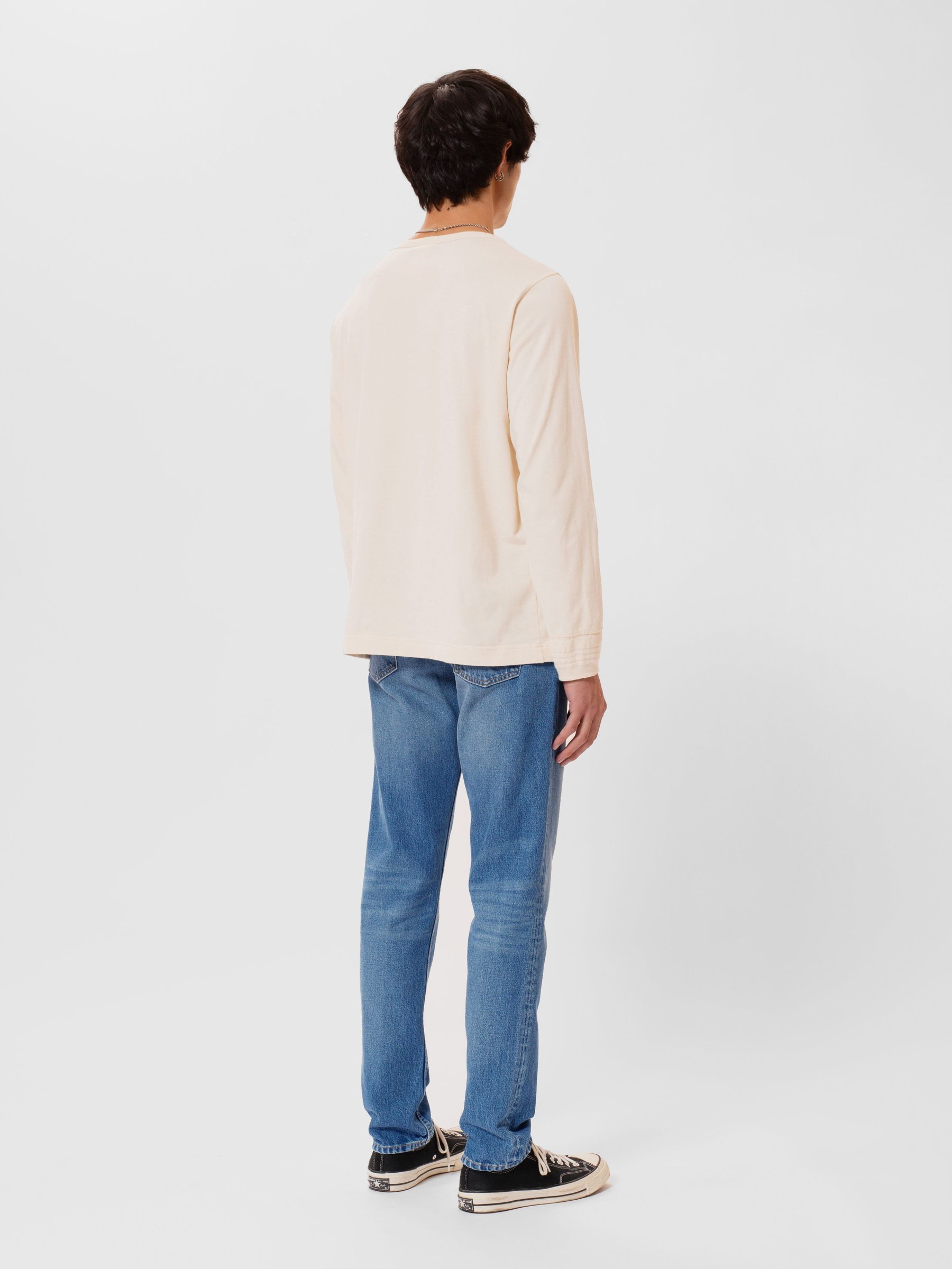 Hose Steady Eddie II blue haze Nudie Jeans