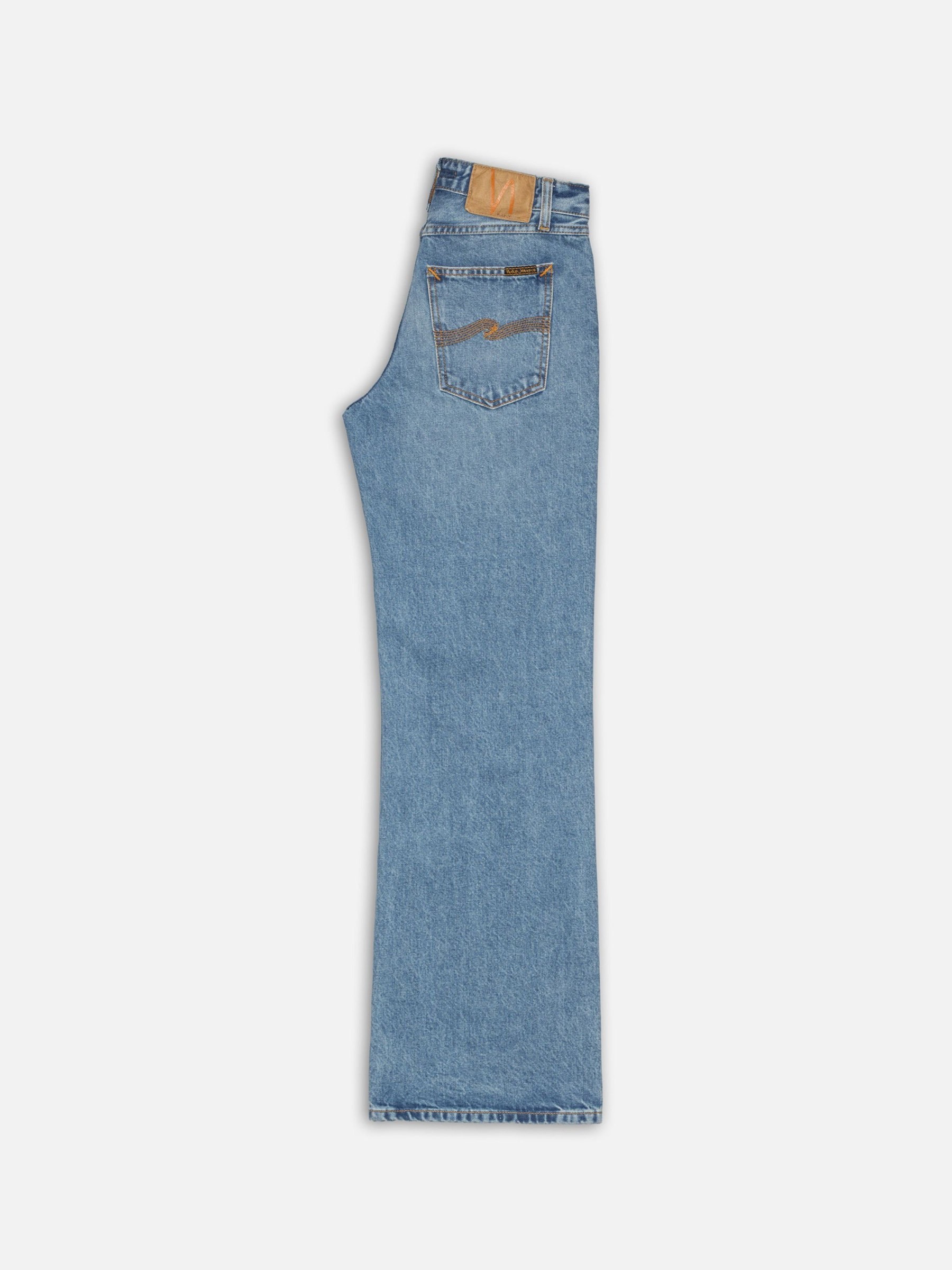 Jeanshose Wide Heidi worn treasure Nudie Jeans