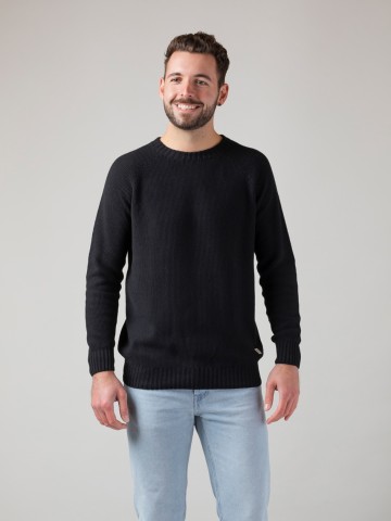 Pullover Men Sweater Melk Swiss Edition black ZRCL