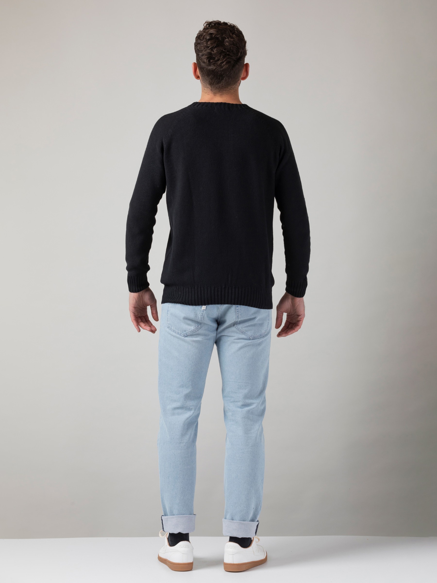 Pullover Men Sweater Melk Swiss Edition black ZRCL