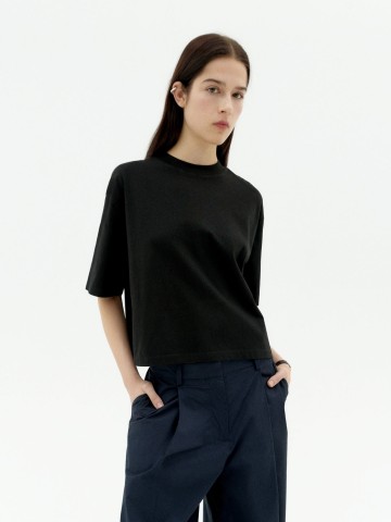 T-Shirt Lena Tee black Thinking Mu