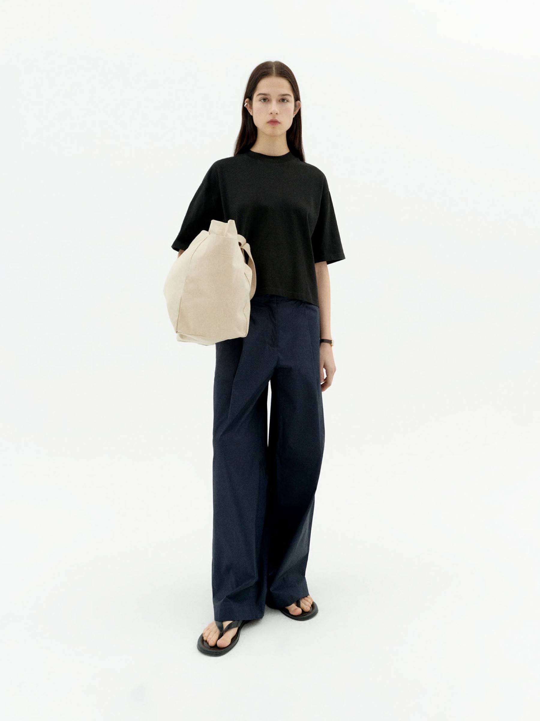 T-Shirt Lena Tee black Thinking Mu