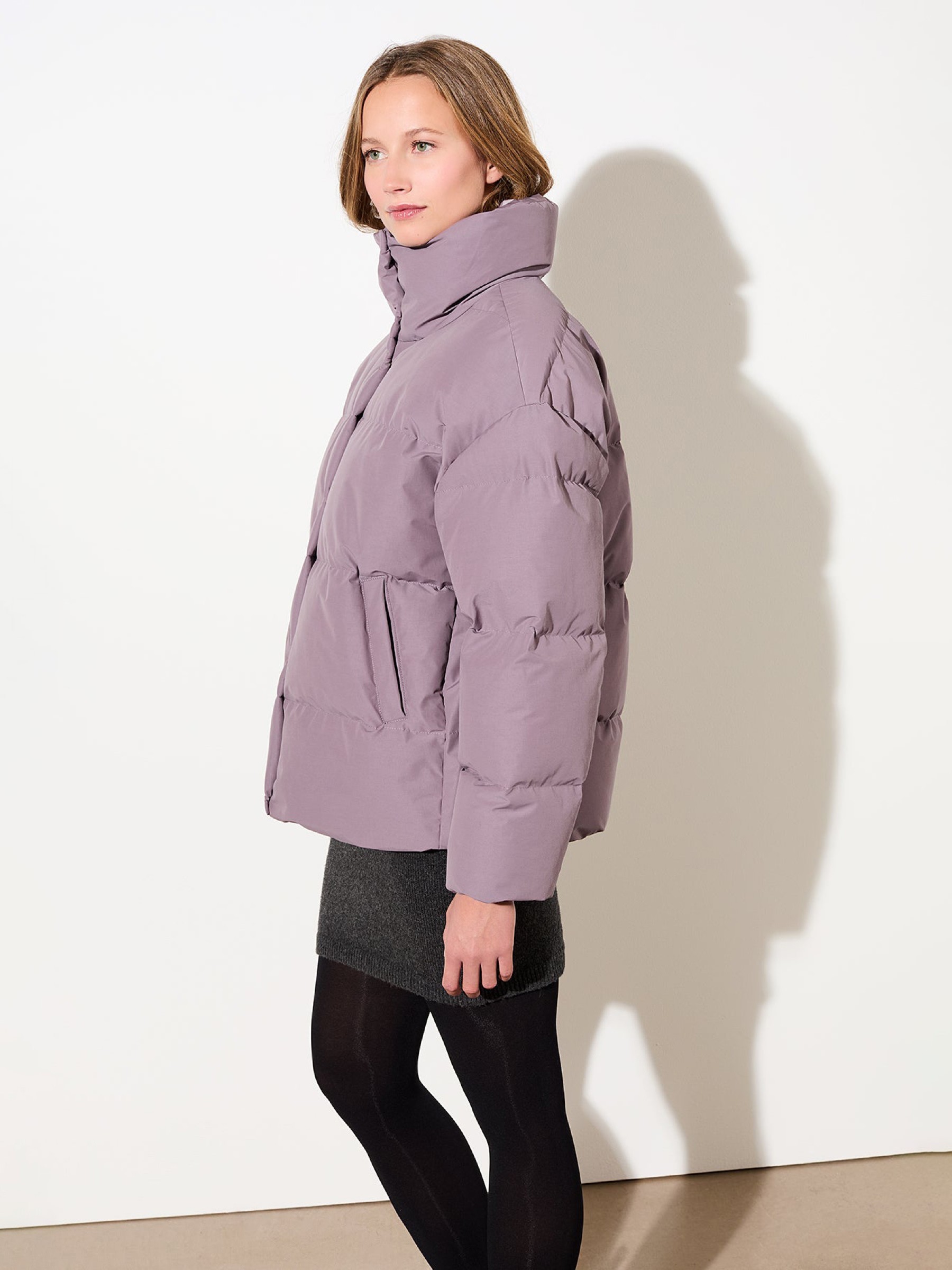Jacke Jacket Fairlee viola LangerChen