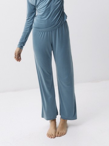 Hose Cupro High Waist Pants blue heaven Moya Kala