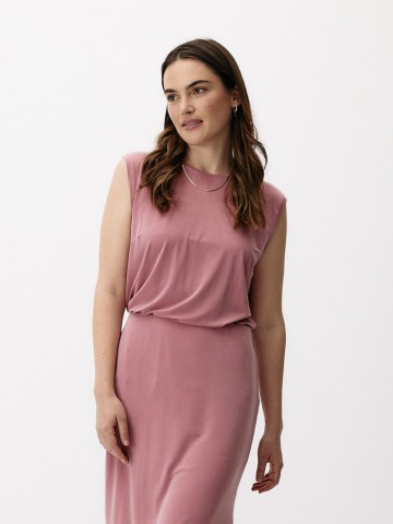 Cupro Sleeveless Top blush rose Moya Kala