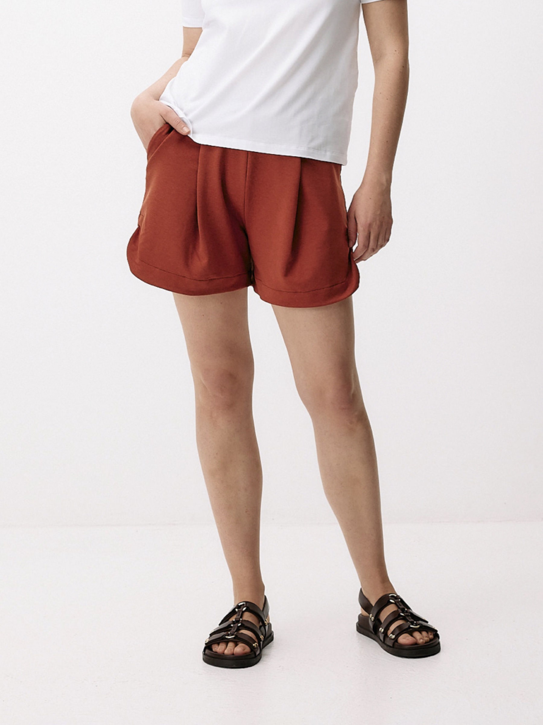 Hosen Formal Shorts red camel Moya Kala