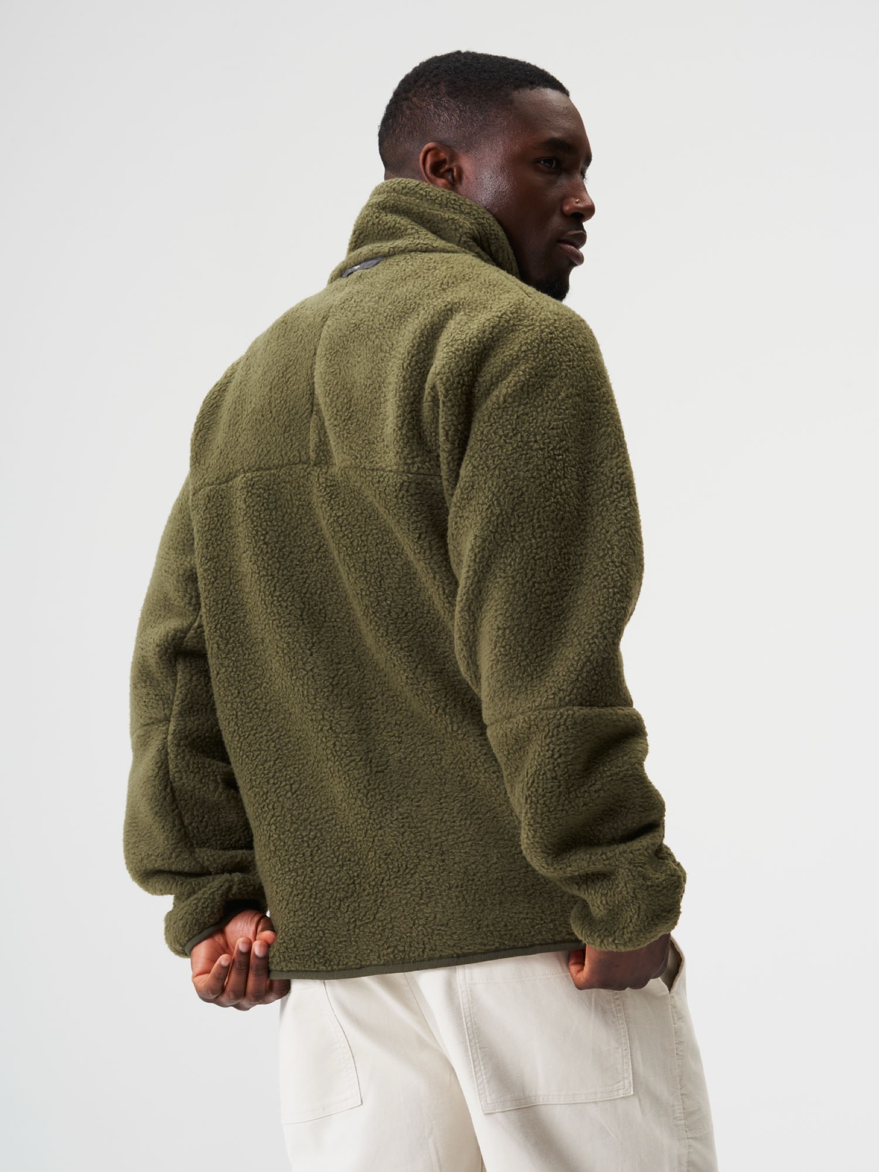 Jacke Fleece Jacket Men eternal olive pinqponq