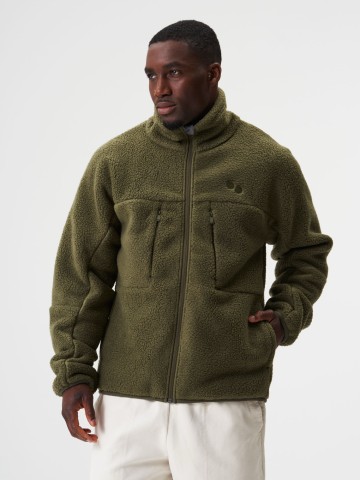 Jacke Fleece Jacket Men eternal olive pinqponq
