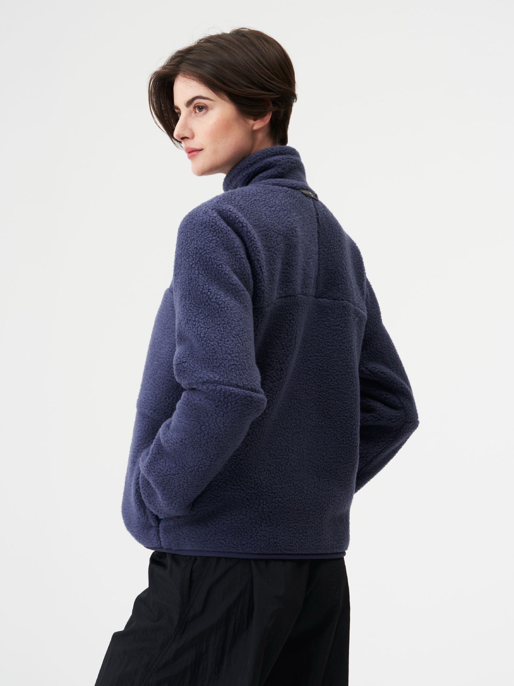 Jacke Fleece Jacket Women future dusk pinqponq
