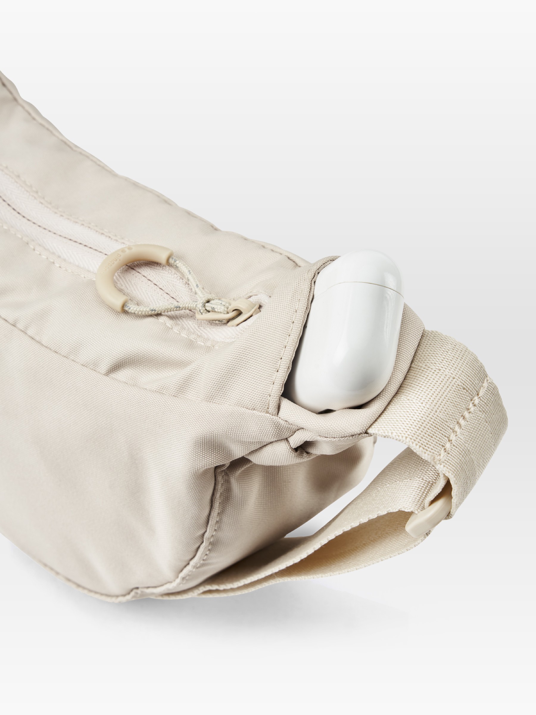 Tasche Krumm Small cliff beige pinqponq