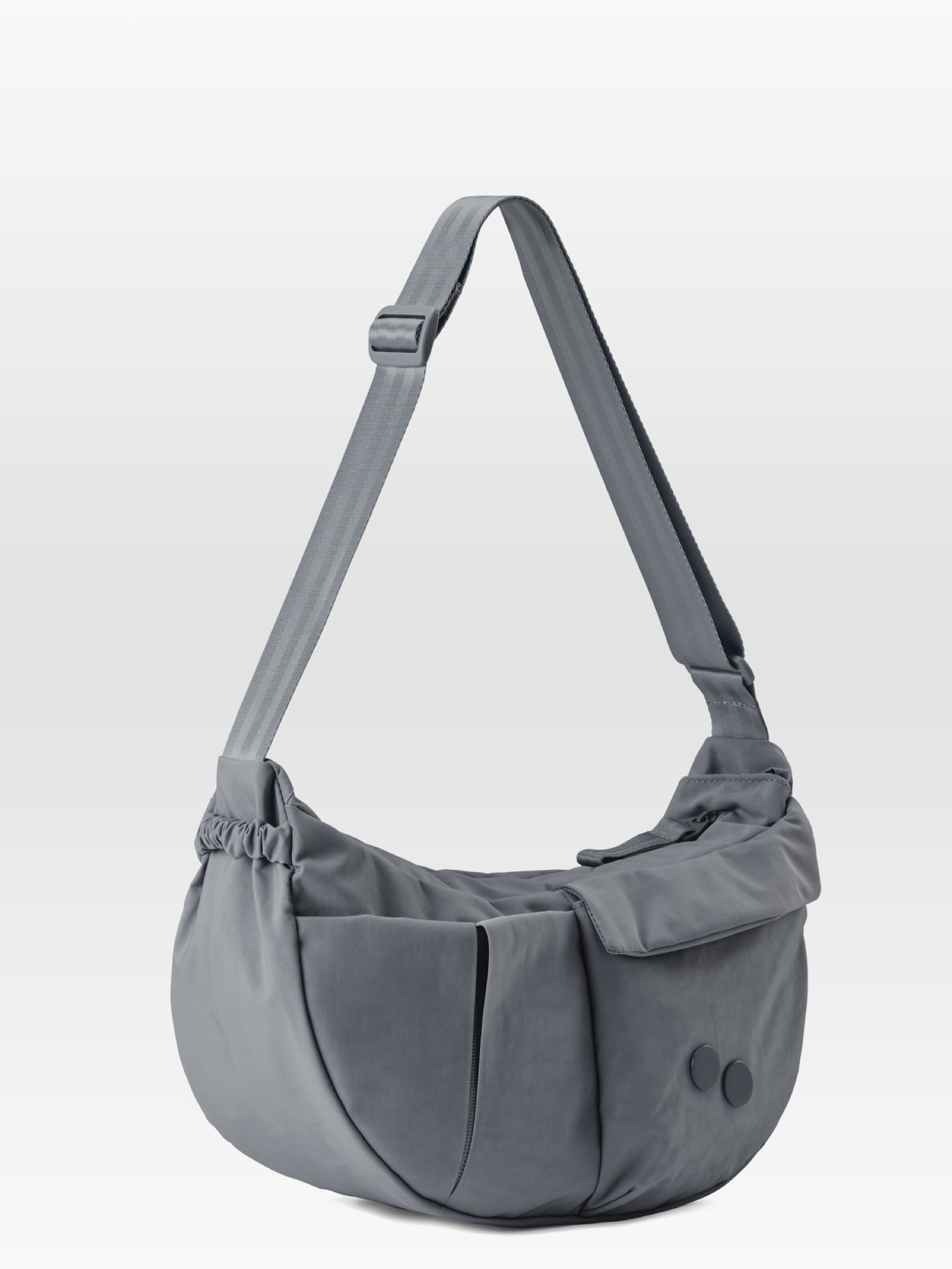 Tasche Krumm Medium crinkle grey pinqponq