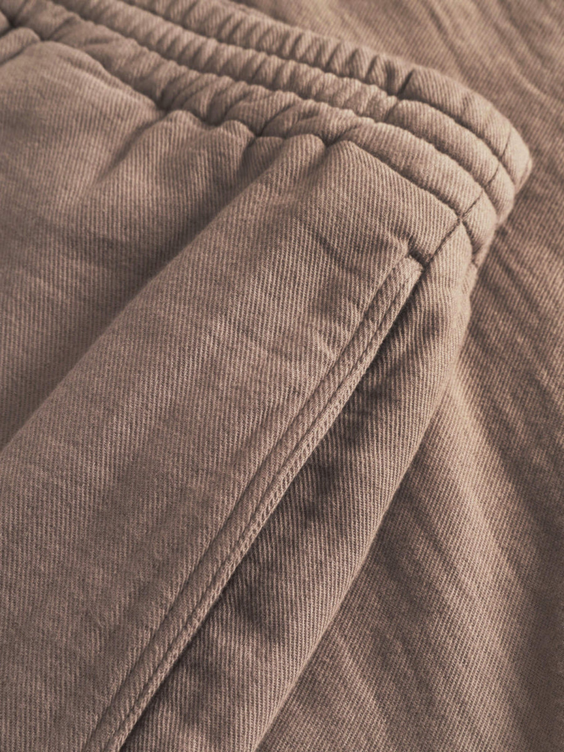 Hose Wide Pant washed brown Rotholz