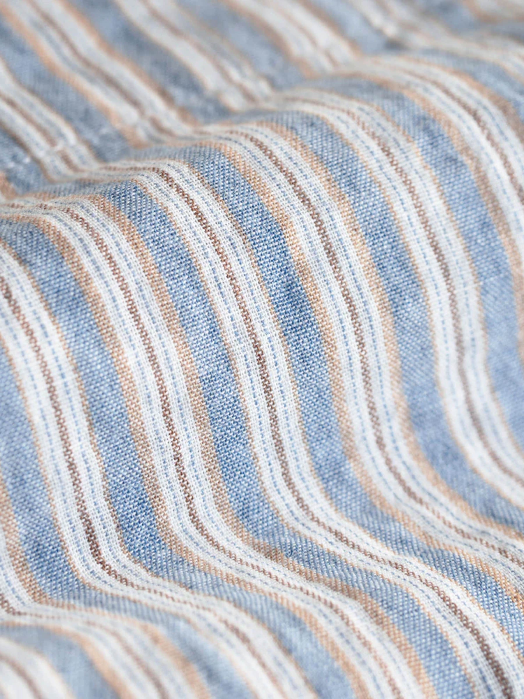 Hemd Bowling Shirt multi stripe Rotholz