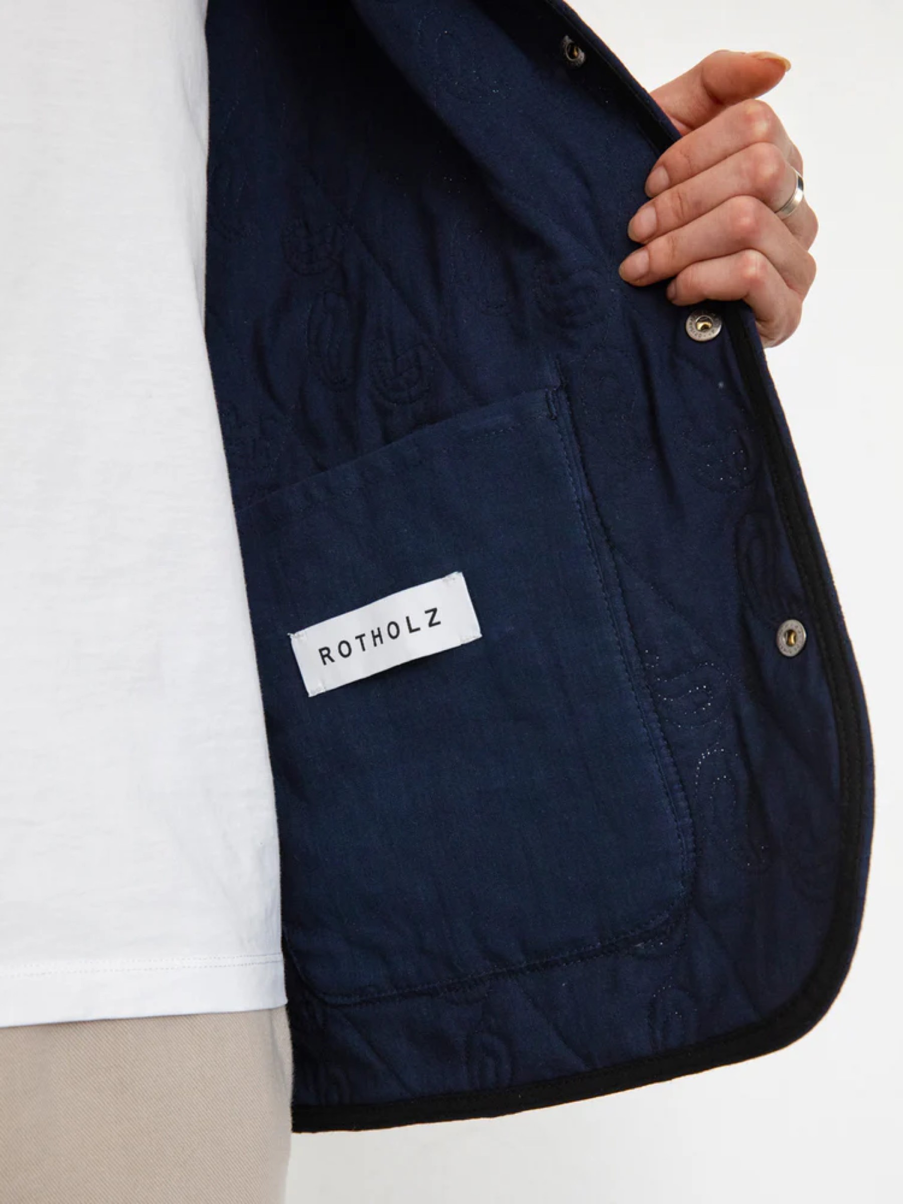 Jacke Light Quilt Jacket dark navy Rotholz
