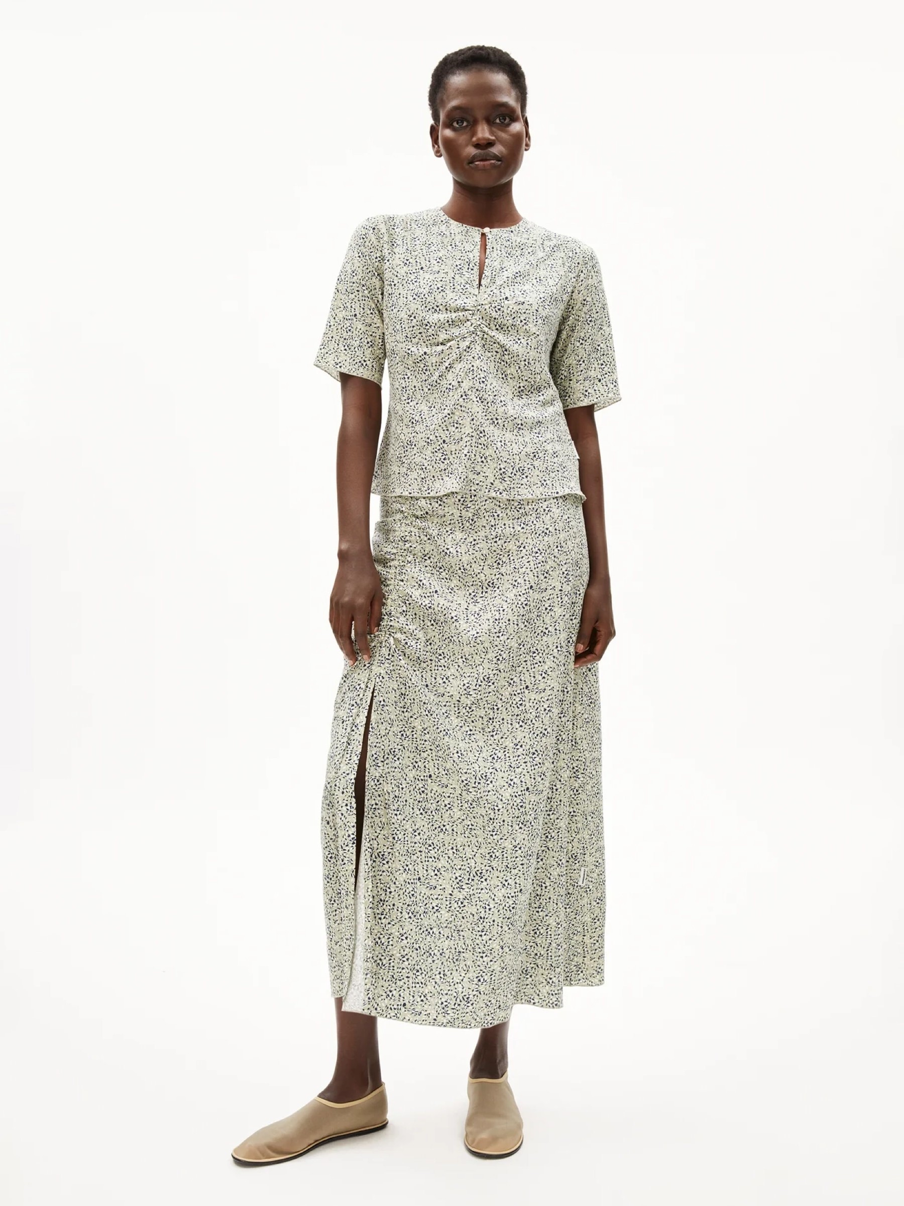 Bluse Ewaniaa seagreen Armedangels