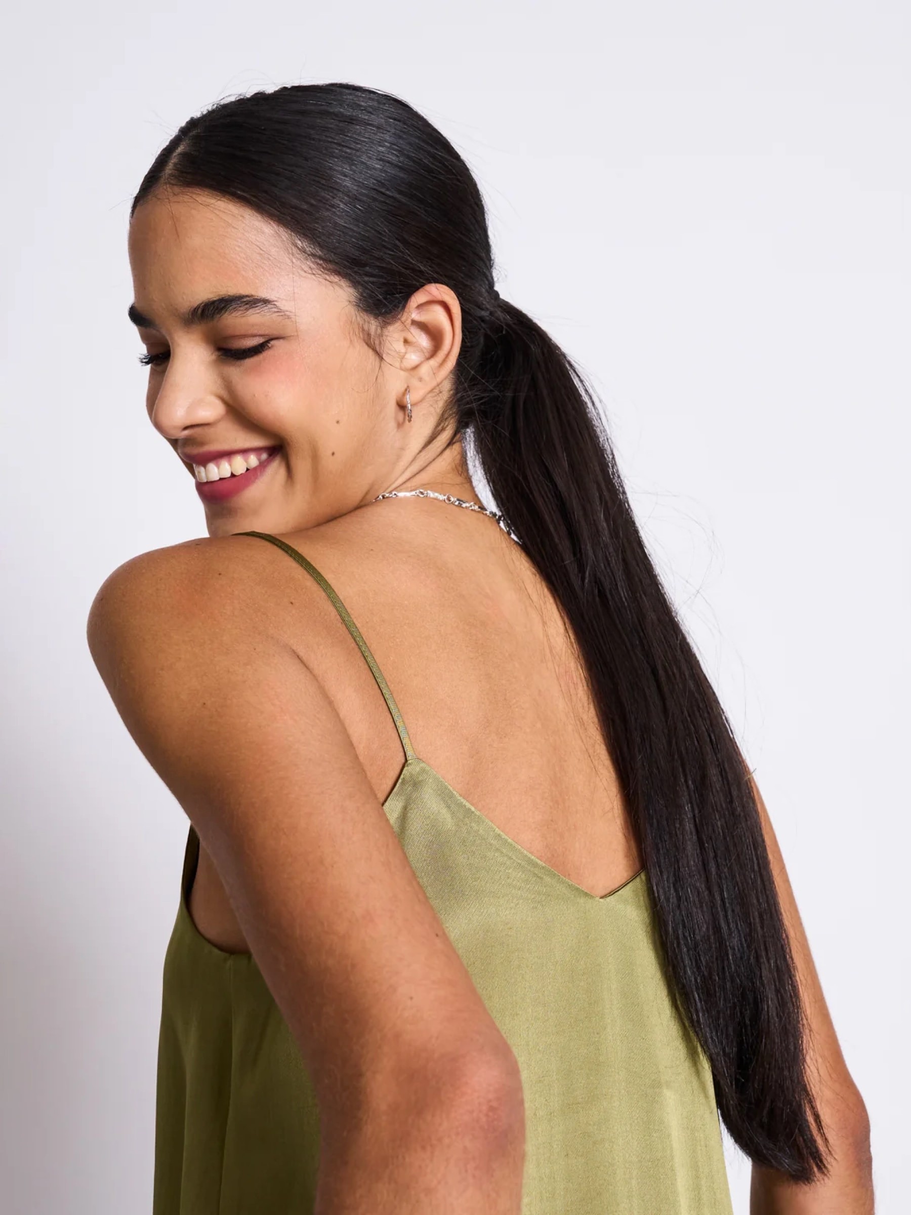Slip Top Maud woody olive Jan 'n June
