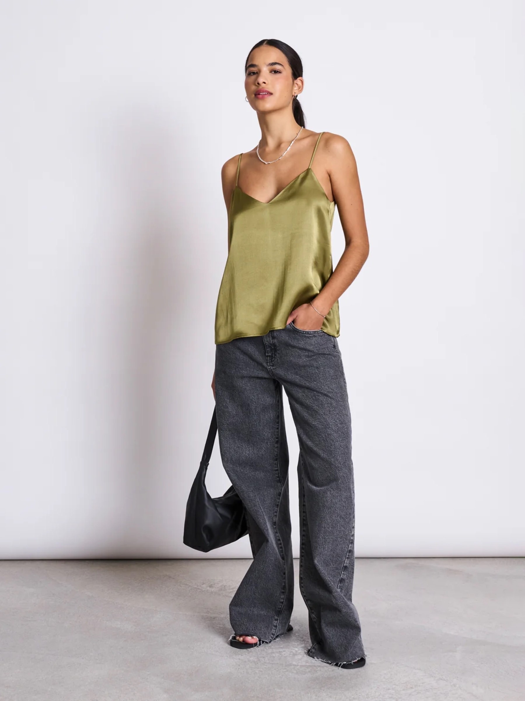 Slip Top Maud woody olive Jan 'n June
