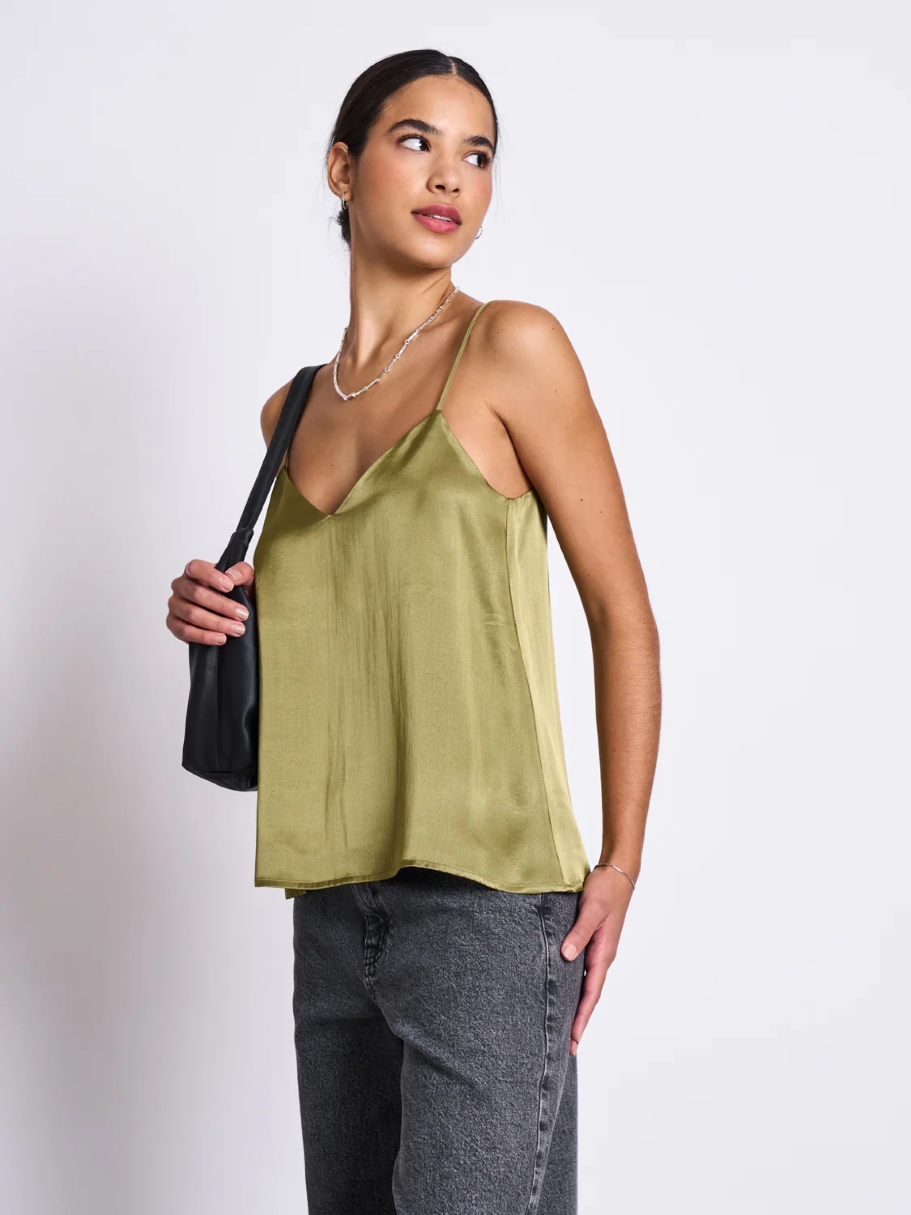 Slip Top Maud woody olive Jan 'n June
