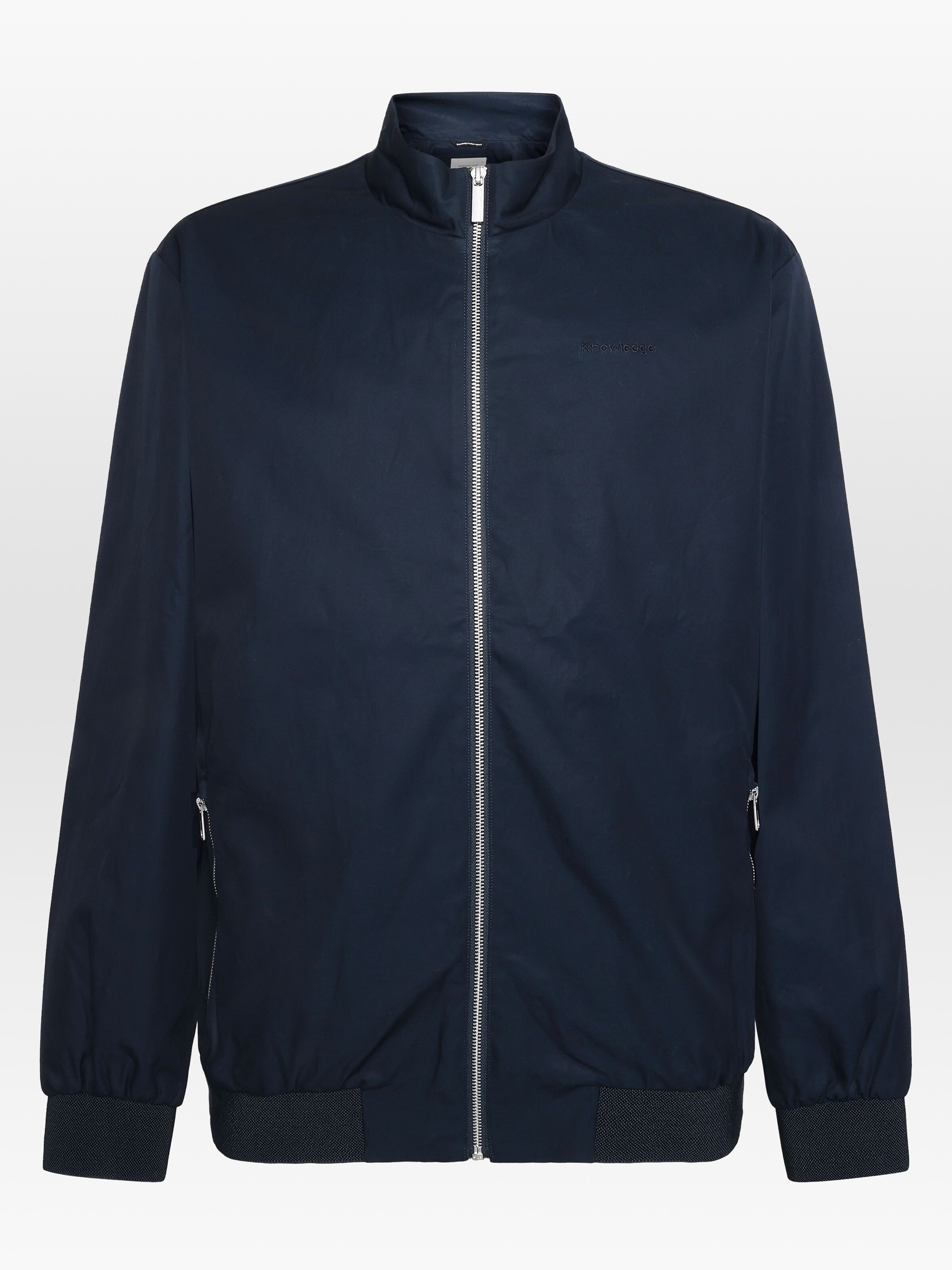 Jacke Canvas Light Shell Bomber Jacket total eclipse Knowledge Cotton Apparel