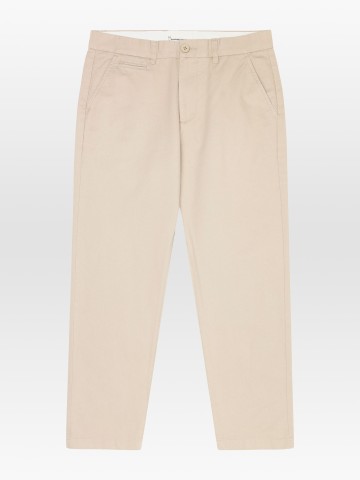 Hose Flint Chino Twill Pants light feather gray Knowledge Cotton Apparel