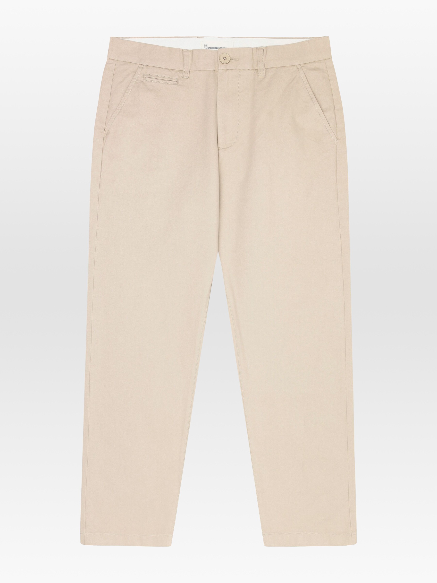 Hose Flint Chino Twill Pants light feather gray Knowledge Cotton Apparel