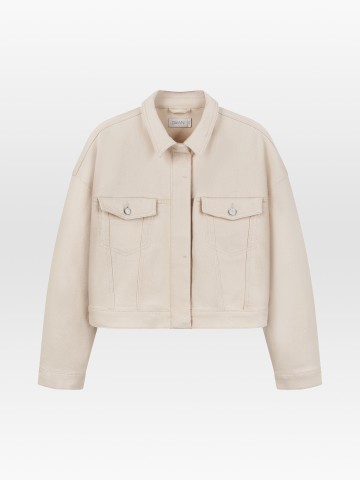Jacke Amara Boxy Jacket ecru Dawn Denim