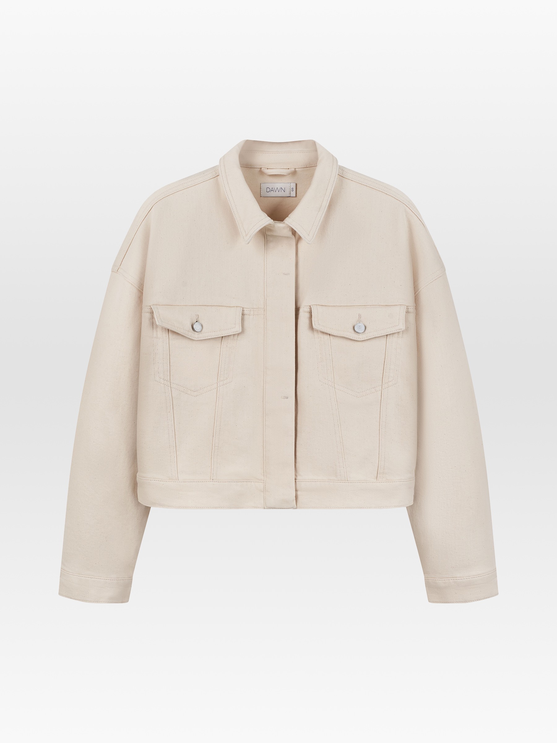 Jacke Amara Boxy Jacket ecru Dawn Denim