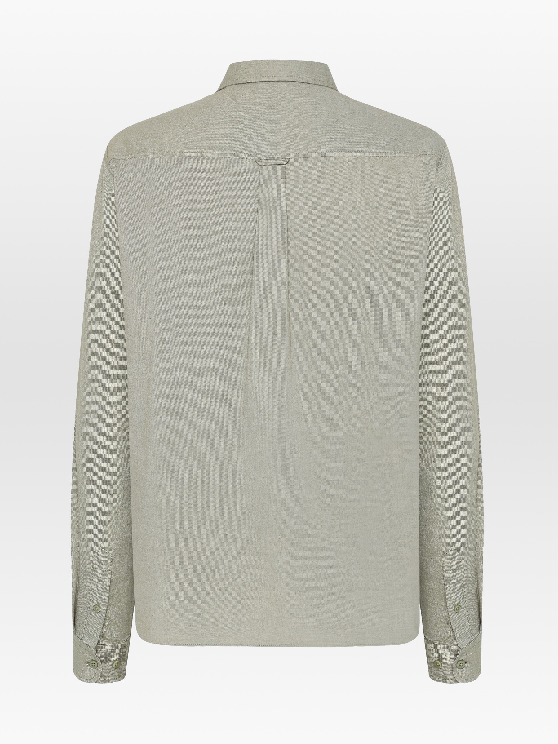 Hemd Regular Fit Light Twill Shirt burned olive Knowledge Cotton Apparel