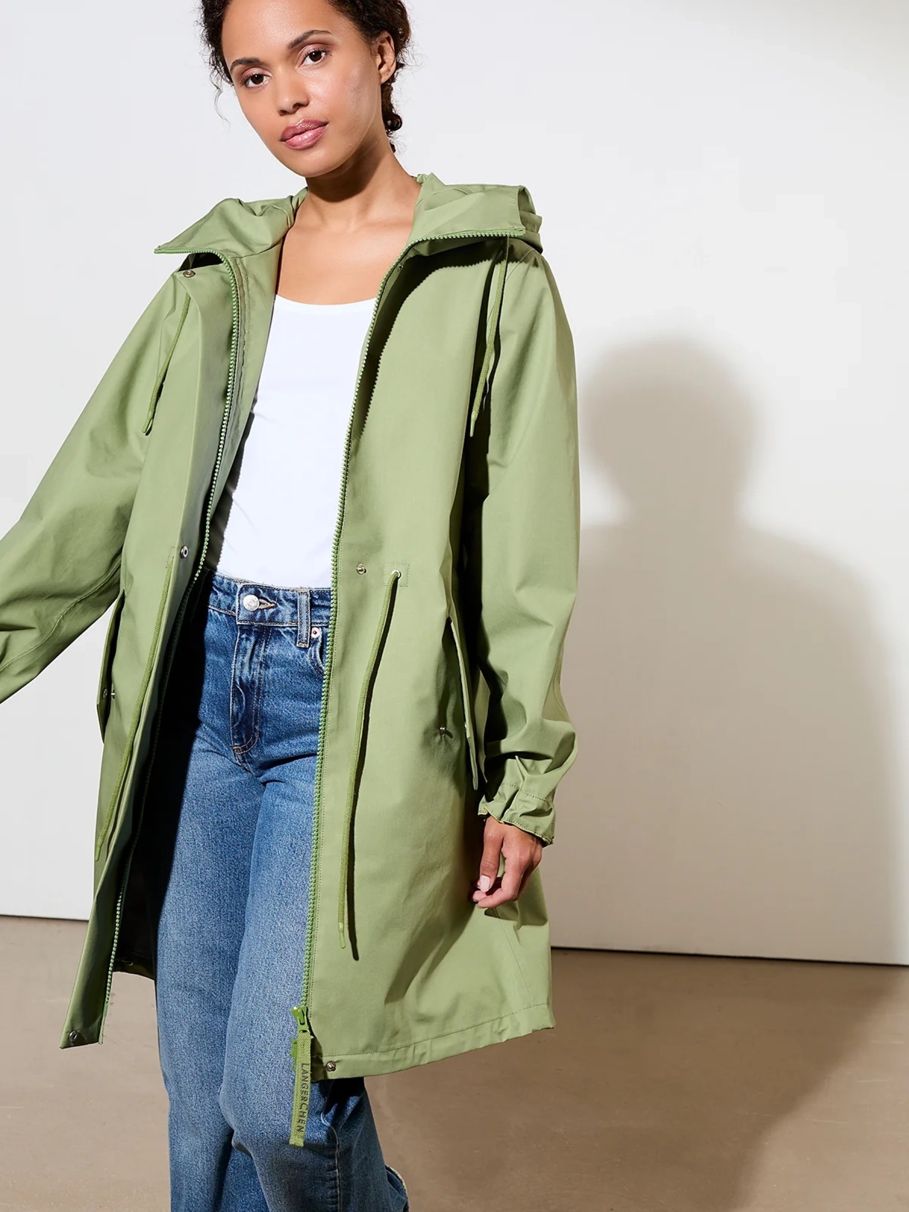 Mantel Parka Livonia basil LangerChen
