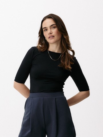 T-Shirt Neo Classic Half Sleeve black intense Moya Kala