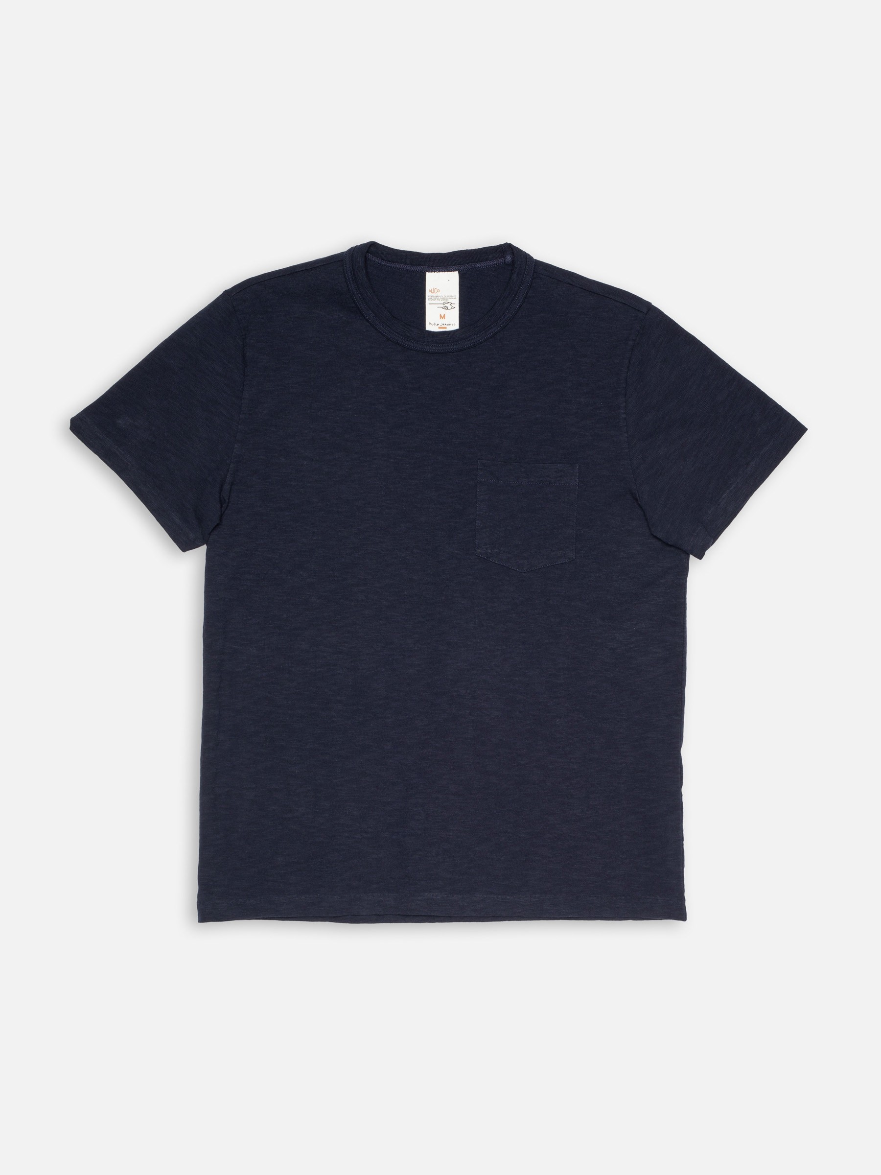 Roy Heavy Slub T-Shirt blueberry Nudie Jeans