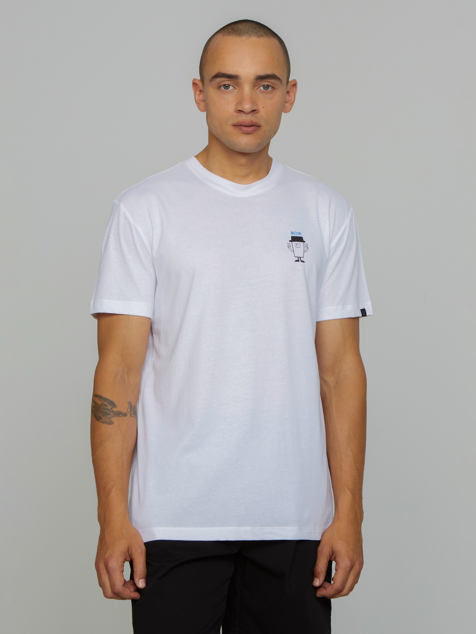 T-Shirt Agave Moin Coffee white Recolution