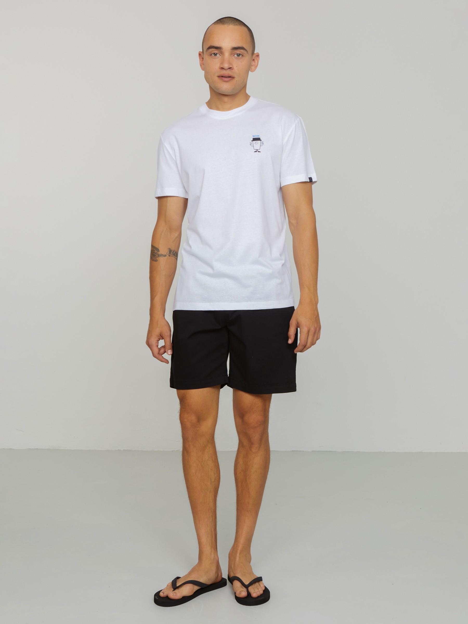T-Shirt Agave Moin Coffee white Recolution