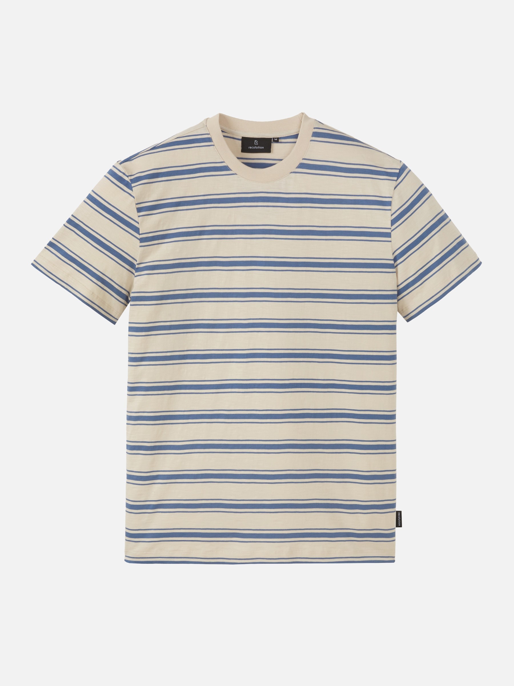 T-Shirt Cassava Stripes electric blue Recolution