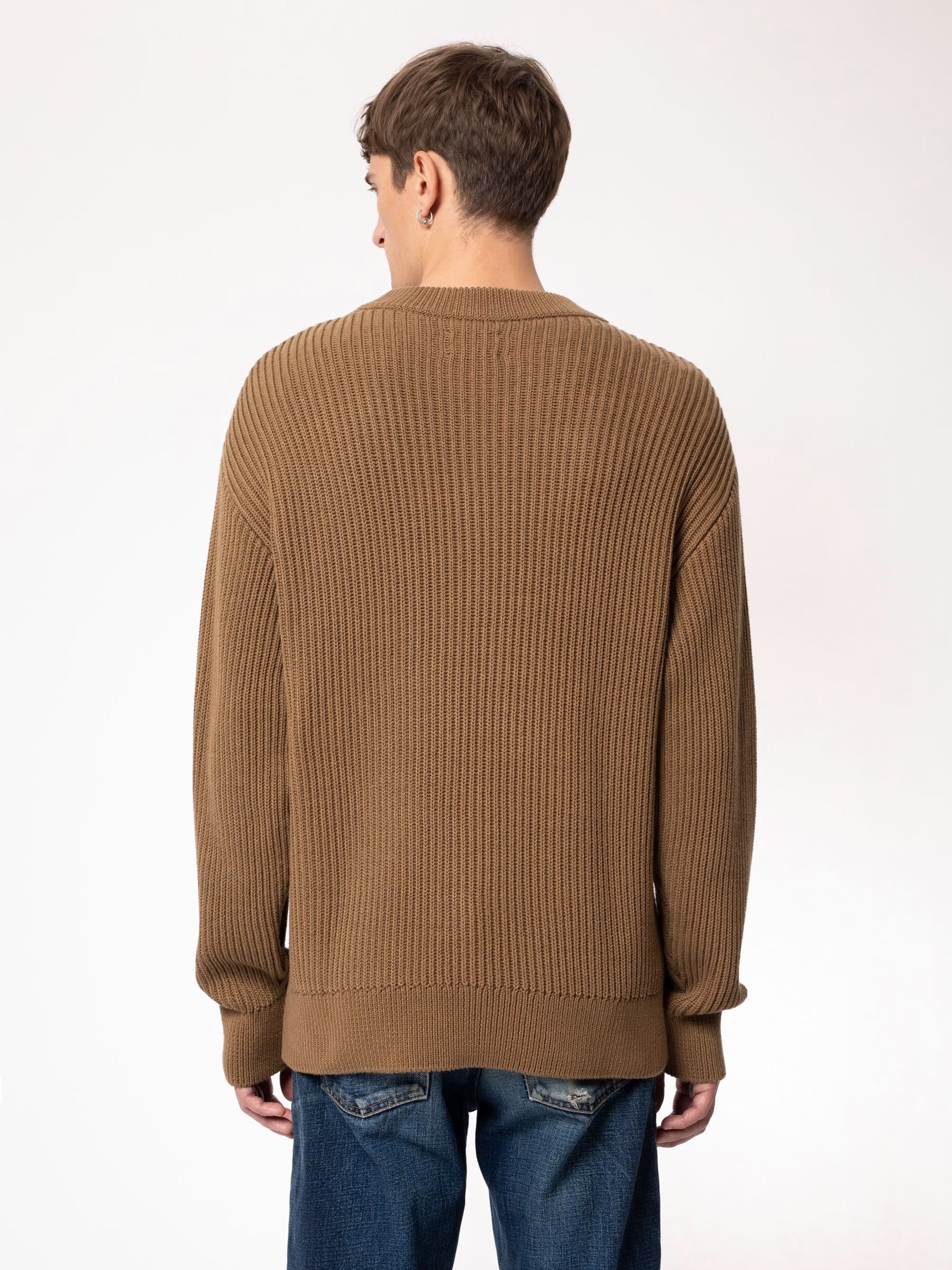 Strickpullover Frank Chunky Rib hazel Nudie Jeans