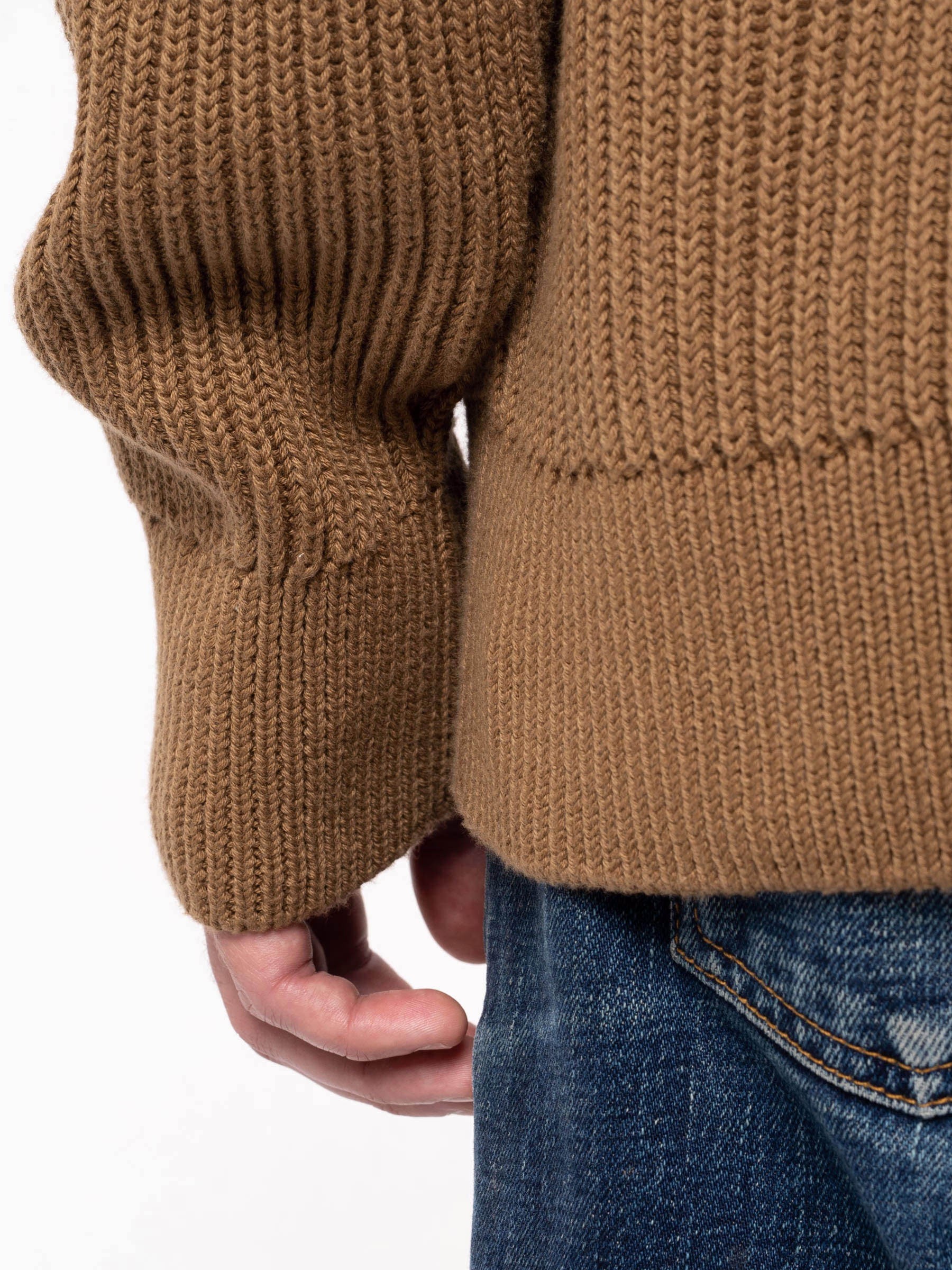 Strickpullover Frank Chunky Rib hazel Nudie Jeans