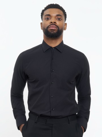 Hemd Classic Shirt black Carpasus