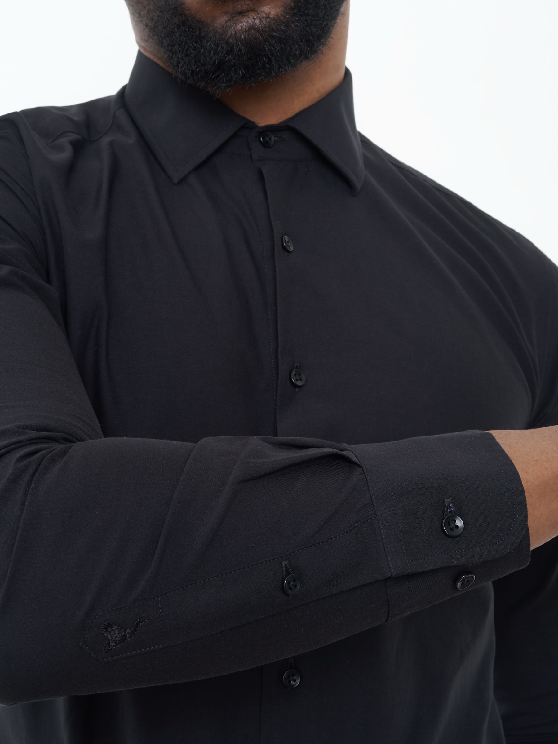 Hemd Classic Shirt black Carpasus