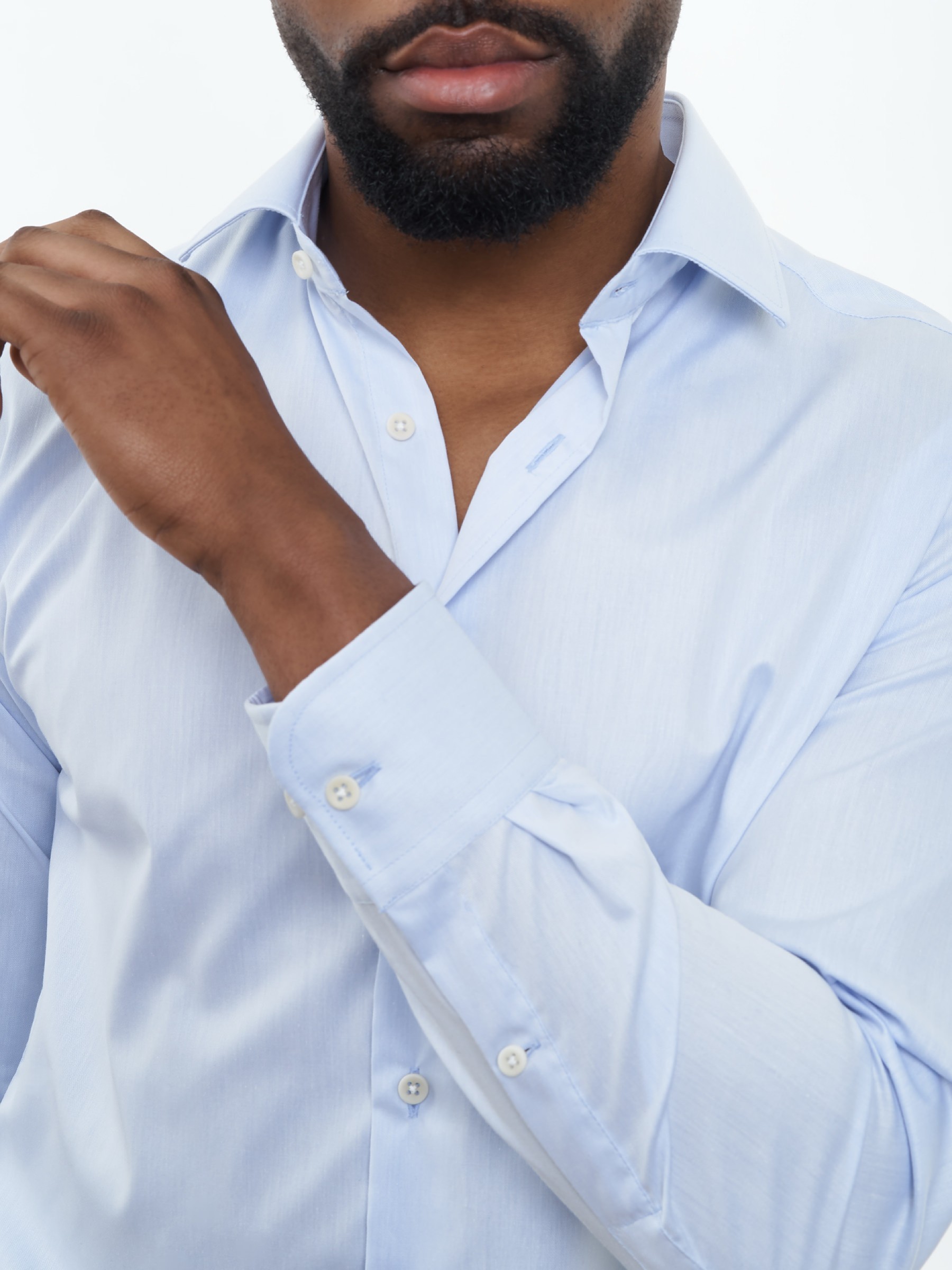 Hemd Classic Shirt bright blue Carpasus