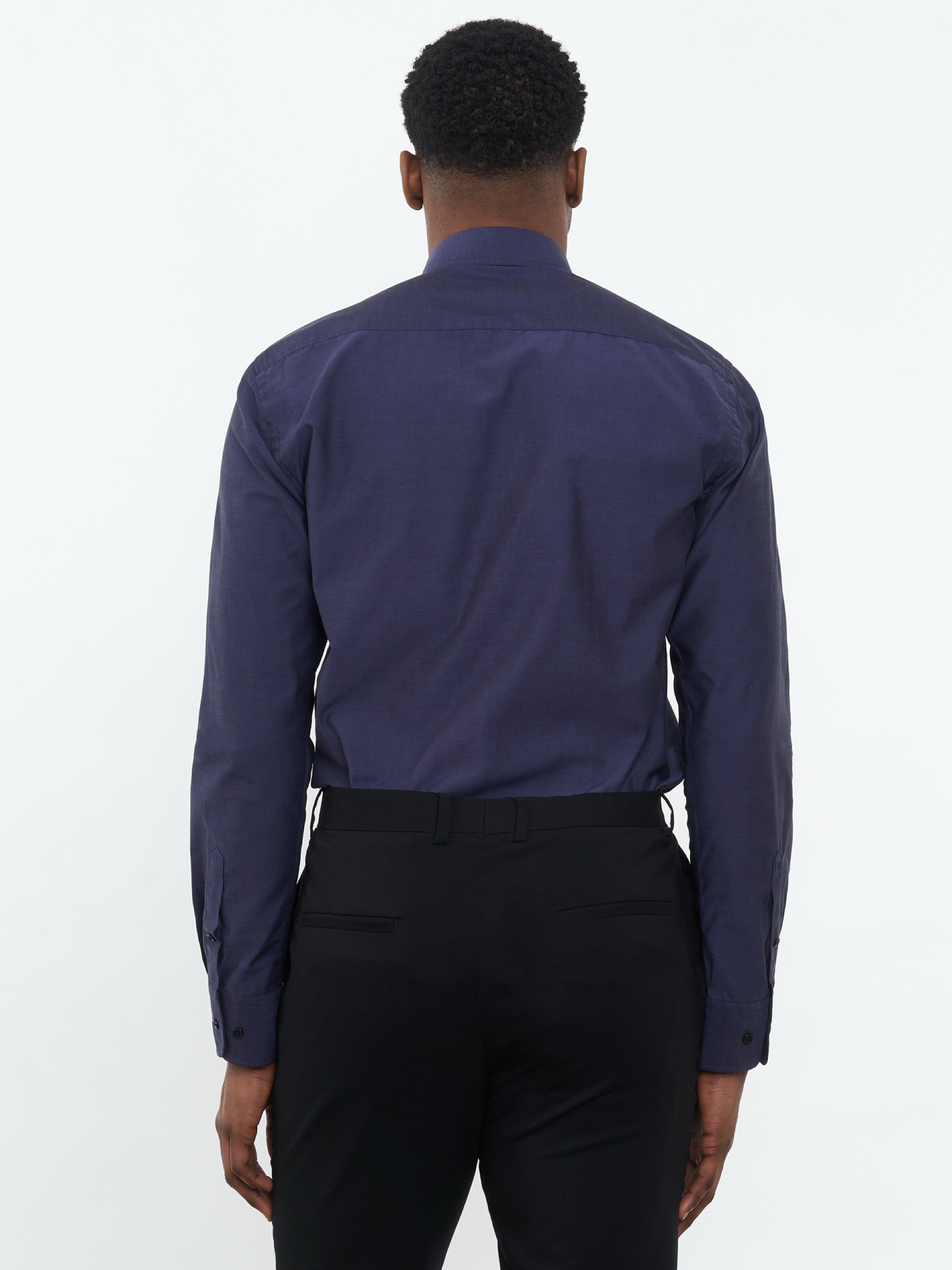 Hemd Classic Shirt dark blue Carpasus