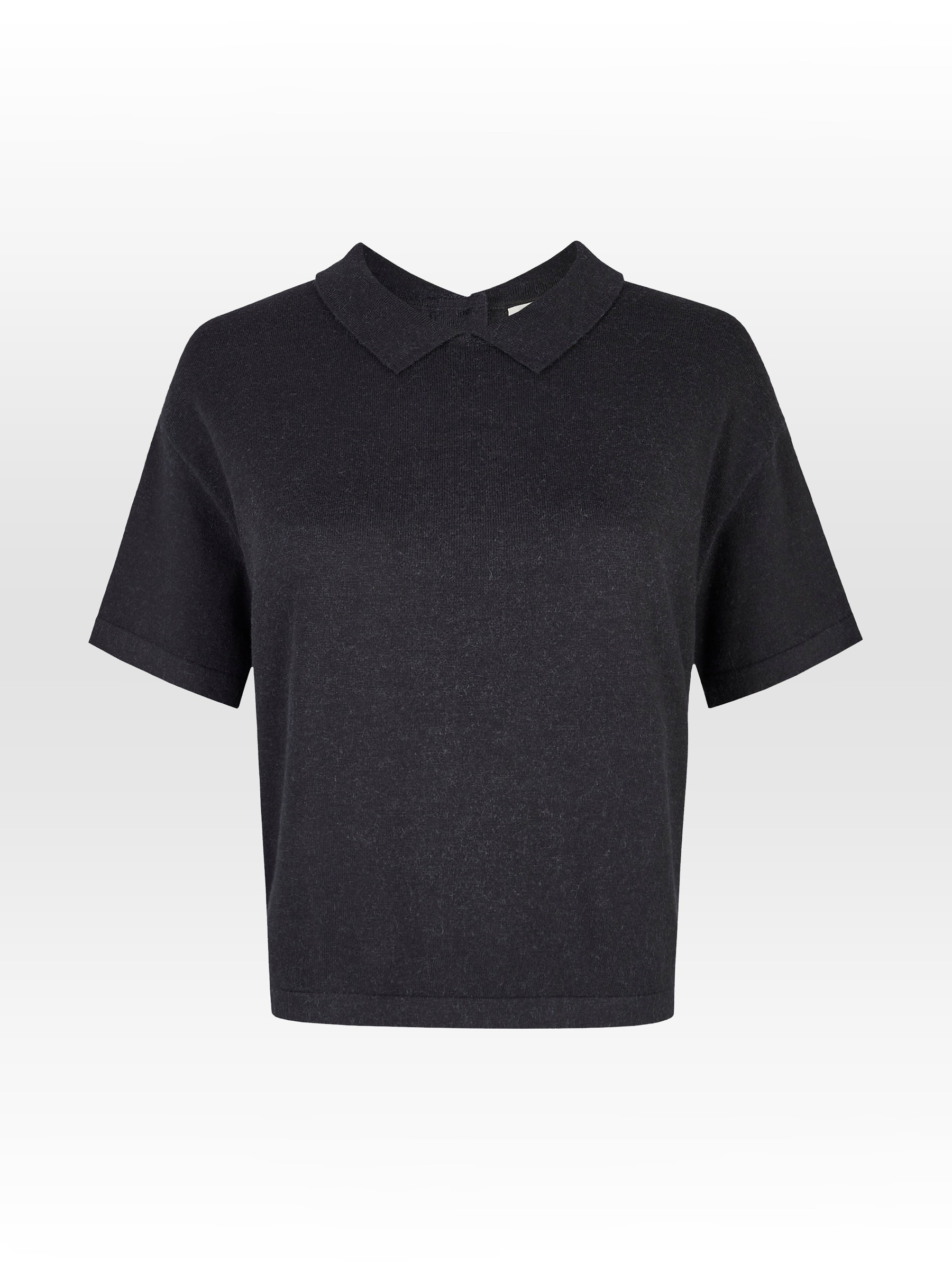 T-Shirt Boxy Polo anthracite Addition